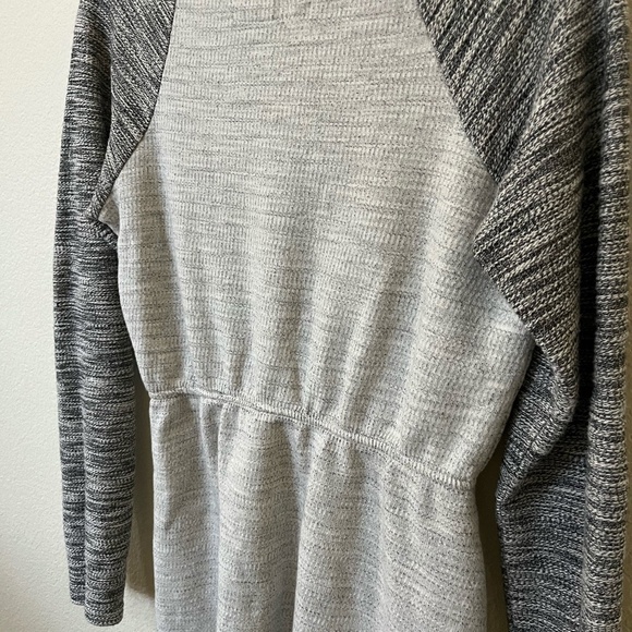ANTHROPOLOGIE | SATURDAY/SUNDAY | Grey Sweater Knit Color-block Dress | Size S - Picture 8 of 10